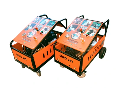 Hidrojateadora Cinojet elétrica de 300 a 500 bar